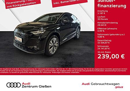 Audi Q4 e-tron Sportback 40 Black MATRIX-LED Navi Kamera