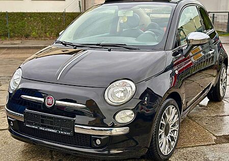 Fiat 500 C 1.2 Lounge * Cabrio * Leder/Rot * 16"LM *