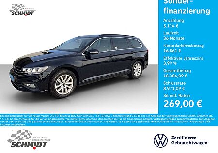 VW Passat Variant Volkswagen 2.0 TDI Business DSG NAVI AHK ACC