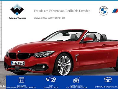 BMW 420 i Cabrio Sport Line