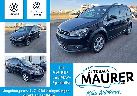 VW Touran Volkswagen 2,0 TDI Cross DSG AHK Pano Navi Sitzheizung