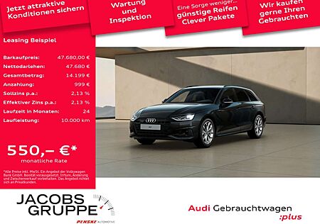 Audi A4 Avant adv. 40 TDI quat. S tronic ACC*Opt.Paket sch