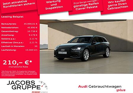 Audi A4 Avant adv. 40 TDI quat. S tronic ACC*Opt.Paket sch