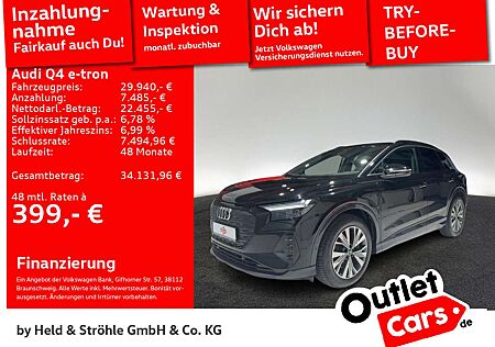 Audi Q4 e-tron 45 quattro HuD LED NAV+ KAM PDC SHZ