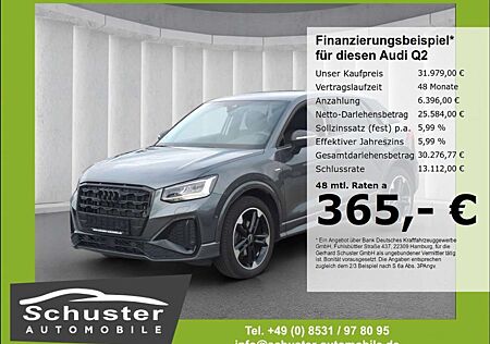 Audi Q2 S-LINE 35 TFSI*S-tron LED R-Kam Navi digCockp