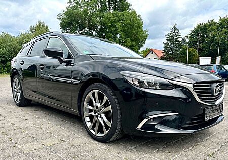 Mazda 6 gebraucht kaufen Mazda 6 Kombi Exclusive Automatik / Klimaau. / NAVI