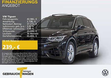 VW Tiguan Volkswagen R BLACK STYLE LM21 PANO AHK KAMERA