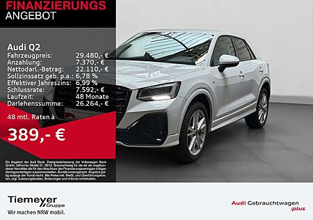 Audi Q2 30 TFSI S LINE LM18 AHK SPORTSITZE