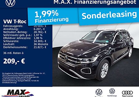 VW T-Roc Volkswagen 1.5 TSI DSG STYLE LED+DCP+PDC+AHK+ACC+LANE