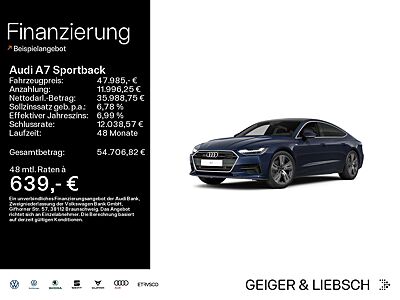 Audi A7 45 TFSI qu S-Line+Pano+Leder+Matrix