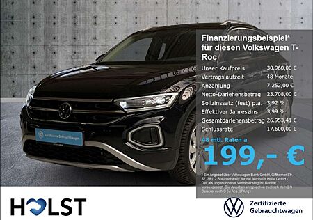 VW T-Roc Volkswagen 1.5TSI DSG Style AHK GJR LED ACC NAVI Massage
