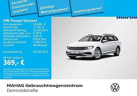 VW Passat Variant Volkswagen 1.5 TSI AHK LED Navi ParkPilot Re