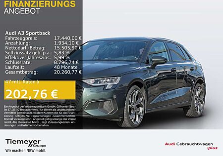 Audi A3 30 TFSI S LINE LM18 SITZHZ PRIVACY