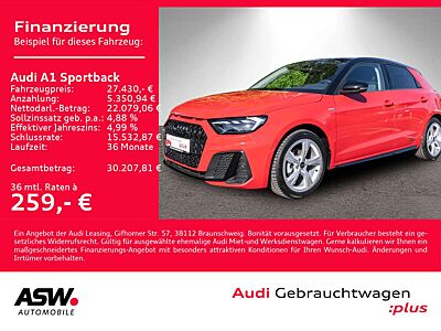 Audi A1 S line 25TFSI NAVI LED SHZ ACC VC