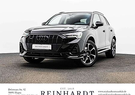 Audi Q3 40TDi Q S LINE BLACK 19Z/TEMPOMAT/LED/AHK/SHZ