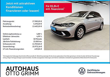 VW Polo Volkswagen 1.0 TSI Life Navi LED SHZ