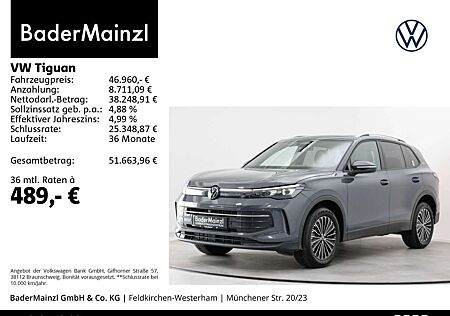 VW Tiguan Volkswagen 2.0 TDI 4M DSG Goal AHK 360° Matrix Pano