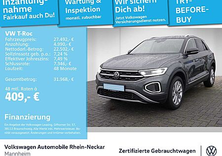 VW T-Roc Volkswagen 1.5 TSI Style DSG Navi AHK LED uvm