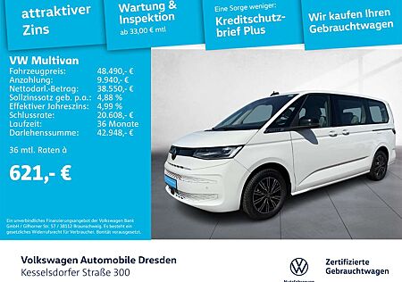 VW T7 Multivan Volkswagen 2.0 TDI DSG Langversion AHZV LED Nav