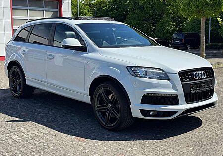 Audi Q7 S LINE*PANO*LED*AHK*7SITZER*STHZ*KAMERA*BOSE*LU