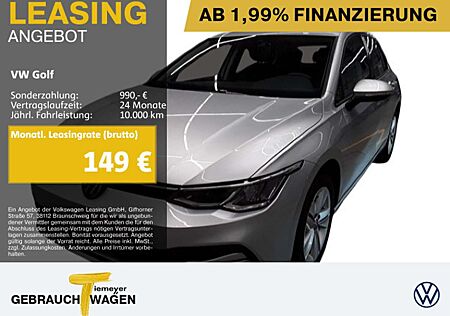 VW Golf Volkswagen 1.5 TSI LIFE NAVI LED SITZH PDC+