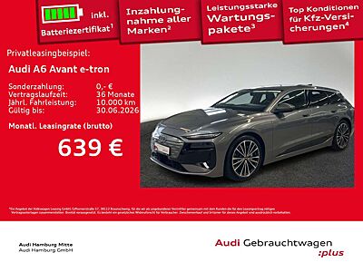 Audi A6 e-tron performance AHK Navi LM20