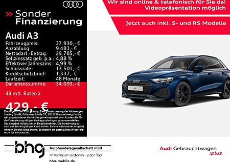 Audi A3 35 TFSI Sportback S line