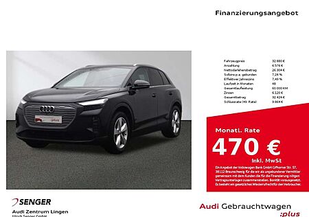 Audi Q4 e-tron 40 MMI LED HUD smartphone interface