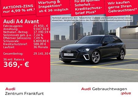 Audi A4 35 TFSI S tronic S line LED DAB PDC Tem