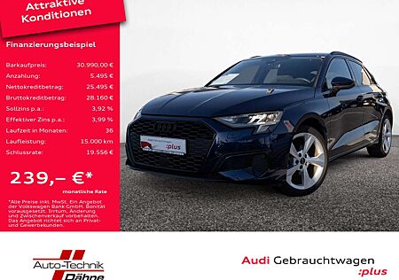 Audi A3 Sportback 30 TFSI advanced PDC SHZ AHK ACC