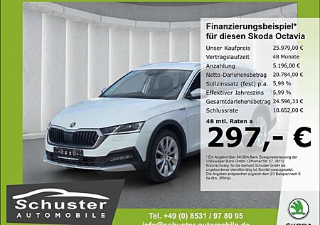 Skoda Octavia Combi SCOUT 4x4 TDI*ACC Head-Up R-Kam