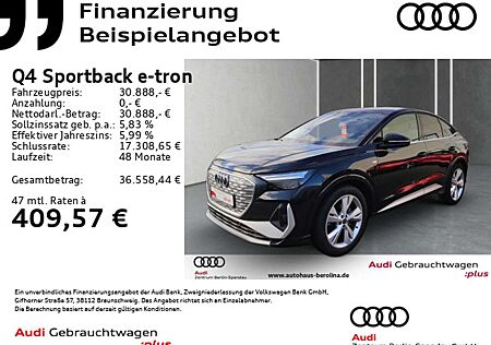 Audi Q4 e-tron gebraucht kaufen Audi Q4 e-tron 35 S line *ACC*NAV+*R-CAM*
