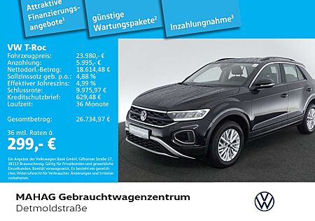 VW T-Roc Volkswagen 1.5 TSI Life LED ParkAssist AppConnect DSG