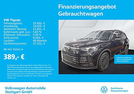 VW Tiguan Volkswagen Elegance 1.5 TSI DSG Navi Kamera AHK LED