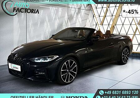 BMW 430 I CABRIO 258PS 8G M SPORT +NAVI+LEDER+KAM -45%