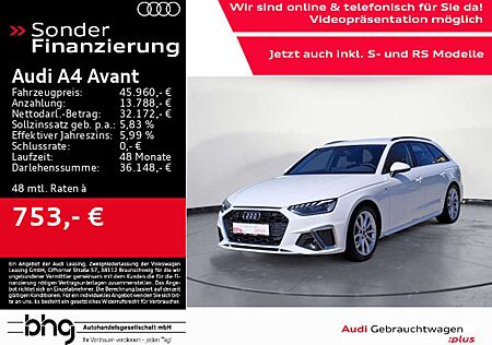 Audi A4 S line 40 TDI quattro