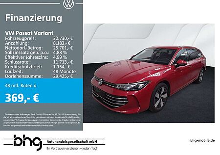 VW Passat Variant Volkswagen 1.5 e-TSI DSG BUSINESS AHK Travel
