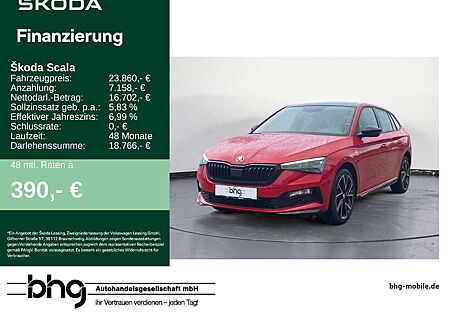 Skoda Scala 1.5 TSI DSG Monte Carlo