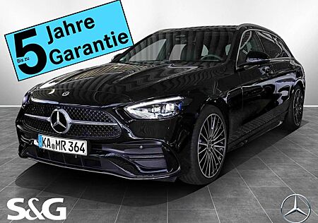 Mercedes-Benz C 220 d T AMG MBUX+DIG-LED+360°+AHK+Pano+Distron