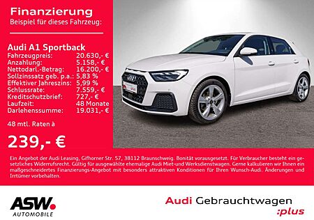 Audi A1 advanced 30 TFSI LED PDC SHZ