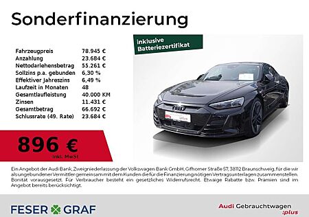 Audi RS e-tron GT Pano,HUD,Matrix,B&O,Sitzbel,Kameras