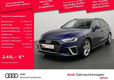 Audi A4 Avant 40 S line VIRT ACC NAVI B&O SHZ