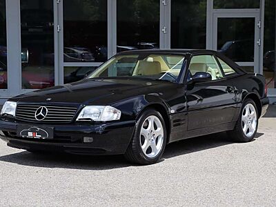 Mercedes-Benz SL 320 3.2 V6 / NAPPA-HELIOS / Verdeck schwarz
