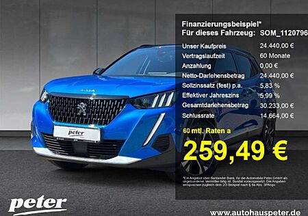 Peugeot 2008 GT 130 PT +Klimaauto+Navi+Kamera+LED+SHZ+