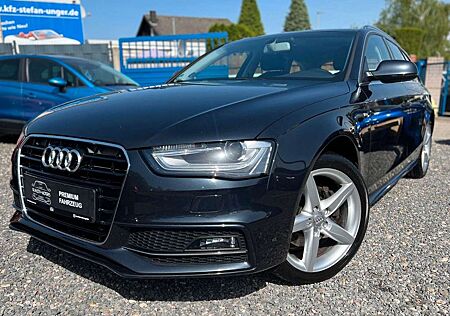 Audi A4 AVANT S LINE-LEDER-AHK-LED-SITZHEIZUNG