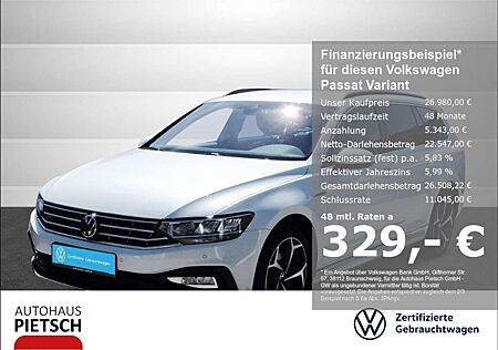 VW Passat Variant Volkswagen 2.0 TDI Business R-Line AHK Navi