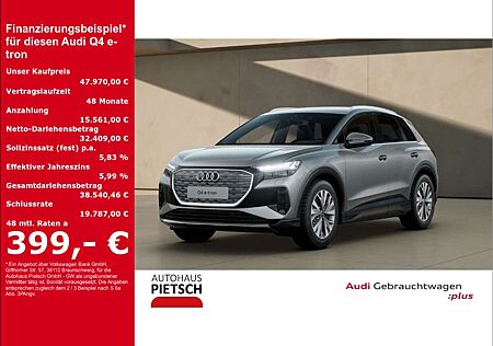 Audi Q4 e-tron 40 77 kW Matrix Sportsitze Keyless Kamera