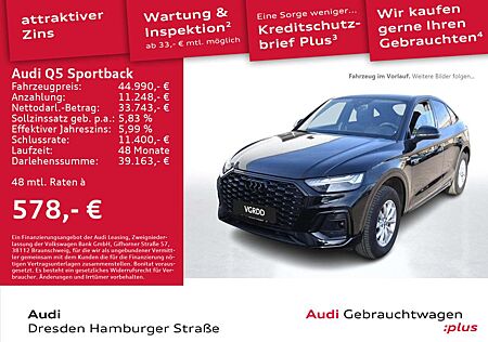 Audi Q5 45TFSI S line quatt. Standhz.Matrix