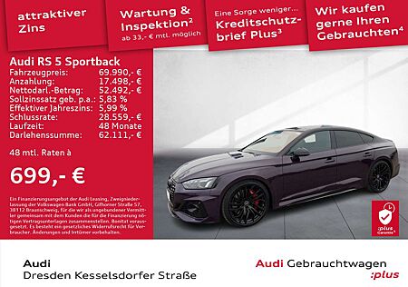 Audi RS5 2.9 TFSI Q. DAB HUD Navi LED Pano