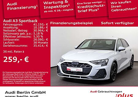 Audi A3 S line 35 TDI S tr. RFK MATRIX NAVI